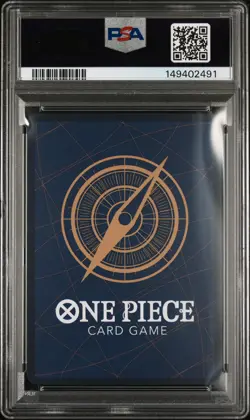 2025 ONE PIECE PROMOS OFFICIAL PLAYMAT-BANDAI #106 ZEUS PSA 10 - Image 2