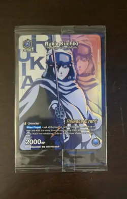 UNION ARENA RUKIA KUCHIKI RELEASE EVENT WINNER BLC-2-032 NEW SEALED TCG ENGLISH - Image 1