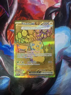 Pokemon TCG Pikachu EX Hyper Rare Card 179/131 Prismatic Evolutions - Image 1