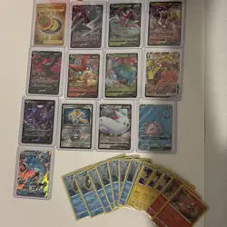 Large Lot of Mixed Pokemon cards -110 cards + 13 promotional cards - Image 2