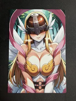 Goddess Story - Angewomon [Digimon] Custom ACG Sexy Anime Waifu Card - Image 1