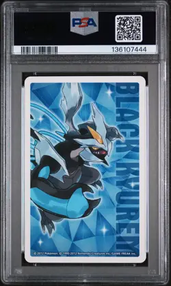 2012 POKEMON BLACK 2 PLAYING CARDS KING OF HEARTS THUNDURUS PSA 10 - Image 2