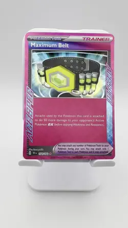 Pokemon Card Temporal Forces ACE Specs Maximum Belt 154/162 Near Mint - Image 2