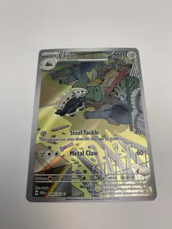 Pokemon TCG Lairon Holo Twilight Masquerade Illustration Card 184/167 NM - Image 2