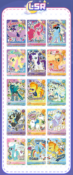 Kayou My Little Pony Moon 5 Collectible Cards - Image 4