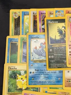 Vintage WOTC Pokemon Card Lot - LP/HP - Holo Rare Lapras - Charmander, Pikachu - Image 2