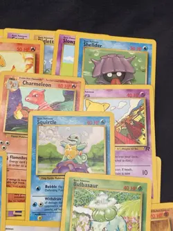 Vintage WOTC Pokemon Card Lot - LP/HP - Holo Rare Lapras - Charmander, Pikachu - Image 5