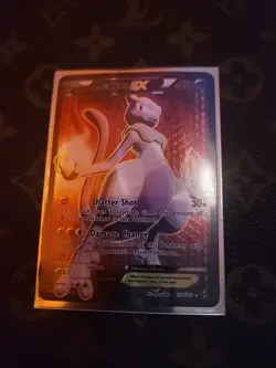 Mewtwo EX 158/162 X & Y BreakThrough Ultra Rare Full Art Holo Pokemon Card - Image 2