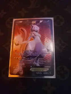 Mewtwo EX 158/162 X & Y BreakThrough Ultra Rare Full Art Holo Pokemon Card - Image 3