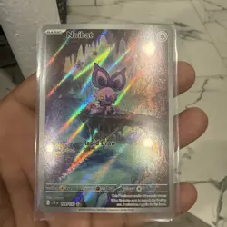 Noibat 169/159 Journey Together Holo Illustration Rare Pokemon Card NM 🦇 - Image 1