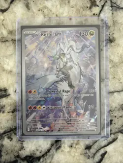 N’s Reshiram Illustration Rare Pokemon Card 167/159 - Psa 10 PossibleU - Image 1