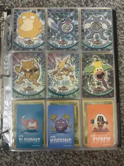 Pokemon TCG Vintage Binder Lot w/ some Topps 200+ cards - Image 3