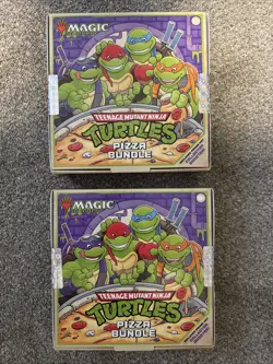 MTG Teenage Mutant Ninja Turtles Pizza Bundle Instock Ready To Ship New Sealed - Image 1