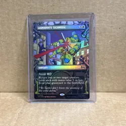 Leonardo's Technique (Showcase) Teenage Mutant Ninja Turtles Foil - Image 1