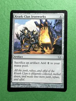 **Krark-Clan Ironworks** ~Fifth Dawn~ MTG: Magic the Gathering, Light Play (LP) - Image 1