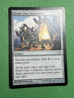 **Krark-Clan Ironworks** ~Fifth Dawn~ MTG: Magic the Gathering, Light Play (LP) - Image 2