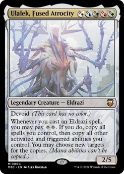 Ulalek, Fused Atrocity (Foil) - Commander: Modern Horizons 3 (M3C) - Image 1