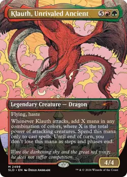 Klauth, Unrivaled Ancient 2499 Secret Lair Drop Series NM EN - Image 1