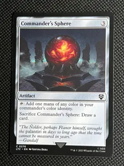 Commander's Sphere 276 MTG LOTR Commander: Tales of Middle-Earth Regular - Image 1