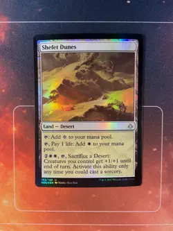 Shefet Dunes - Foil - Hour of Devastation - Magic the Gathering - MTG - Image 1