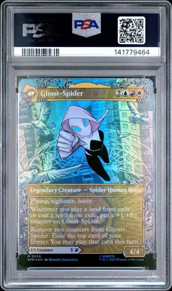 2025 MAGIC: THE GATHERING MARVEL'S SPIDER-MAN GHOST-SPIDER/GWEN STACY PSA 10 - Image 2