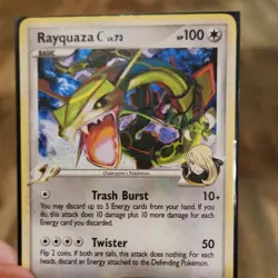 Pokemon Rayquaza C 8/147 Supreme Victors Holo Rare 100 HP SP Dragon Card - Image 1