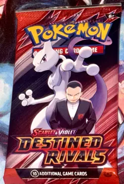 Pokemon Destined Rivals Booster Pack SEALED 🔥 Fresh Unweighed Potential Hit -3 - Image 1