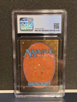MTG ALPHA --- CIRCLE OF PROTECTION: GREEN --- Common! Magic! CGC 7.5! Near Mint+ - Image 3