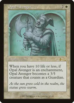 MTG Urza's Legacy --- OPAL AVENGER --- RARE! NM! Magic the Gathering! - Image 1