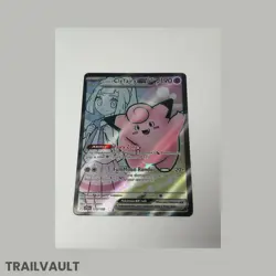 Pokemon Lillie's Clefairy EX Ultra Rare Holo Journey Together Full Art 173/159 - Image 1