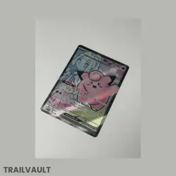Pokemon Lillie's Clefairy EX Ultra Rare Holo Journey Together Full Art 173/159 - Image 2