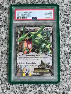 Rayquaza Ex 2015 Pokemon XY Roaring Skies #75/108 PSA 10 Gem Mint - Image 1
