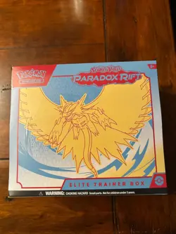 Pokemon Scarlet and Violet Paradox Rift ETB, Sealed, All Contents Inside - Image 1