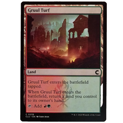 x4 Gruul Turf CLU MTG M/NM Playset Common Multi-color Dual Land TCG CCG - Image 1