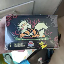 Pokemon Center World Championship 2025 ARCANINE Double Deck Box - Image 1