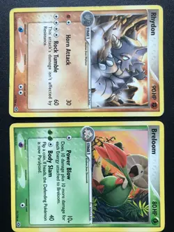 EX Emerald Set Pokemon cards Glalie Kyogre Rhydon Breloom Grovyle Linoone Pichu - Image 4