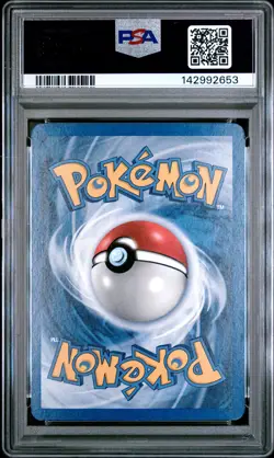 1999 POKEMON BASE SET UNLIMITED #99 GRASS ENERGY PSA 7 - Image 2