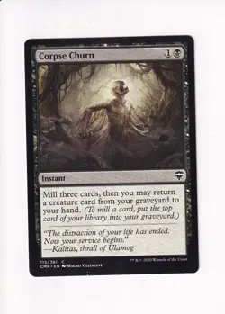 2020 MAGIC THE GATHERING MTG COMMANDER LEGENDS CORPSE CHURN (#3) (X) - Image 1