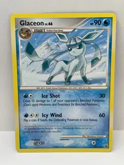 Pokemon TCG Majestic Dawn Glaceon Non-Holo Rare 20/100 - Image 1