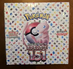 Pokemon Scarlet & Violet 151 Booster Box Japanese Sealed 4521329346038 - Image 1