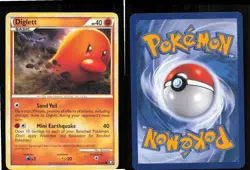 Diglett 61/102 Common HGSS Triumphant Pokemon Lightly Played - Image 3