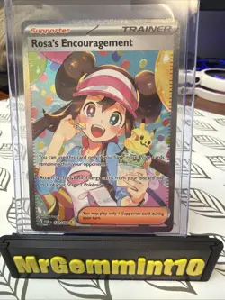 Rosa’s Encouragement SIR 123/088 - Pokemon Mega Evolution Perfect Order English - Image 1