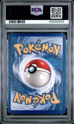 1999 POKEMON BASE SET UNLIMITED #99 GRASS ENERGY PSA 7 - Image 2