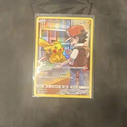 Pokemon Pikachu Secret Rare Holo 241/236 Sm-Cosmic Eclipse Volt Tackle - Image 1