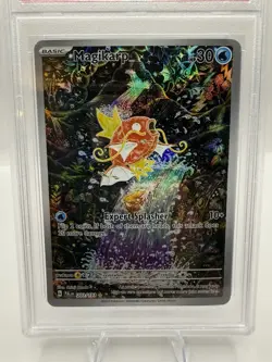 Magikarp 203/193 Pokemon Paldea Evolved PAL EN Illustration Rare PSA 9 - Image 2