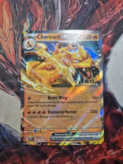 Charizard ex 006/165 Sv: Scarlet & Violet 151 Holo Pokemon TCG NM - Image 1