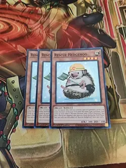 3X Rescue Hedgehog ROTA-EN097 1st Edition Super Rare NM Yugioh - Image 1
