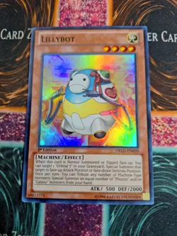Yu-Gi-Oh! Lillybot DRLG-EN050 Super Rare 1st Edition Near Mint - Image 1