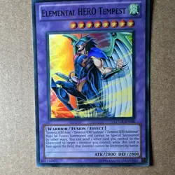 Konami Yu-Gi-Oh! Elemental HERO Tempest LCGX-EN048 English - Image 3