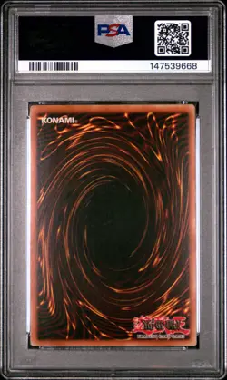 2002 YU-GI-OH! LOB #124 EXODIA THE FORBIDDEN ONE PSA 8 - Image 2